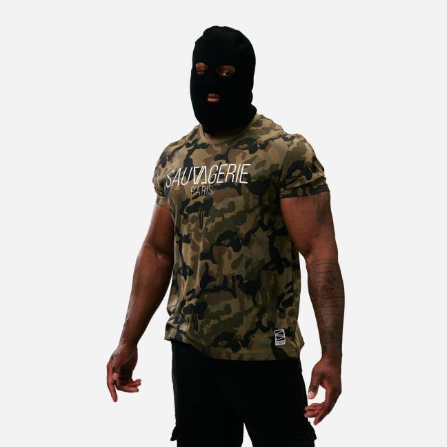 T-SHIRT CAMO - SAUVAGERIE